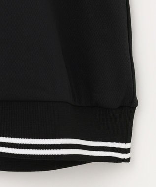 PW CIRCULUS 【MEN】ベースボールカラーポロシャツ ブラック系