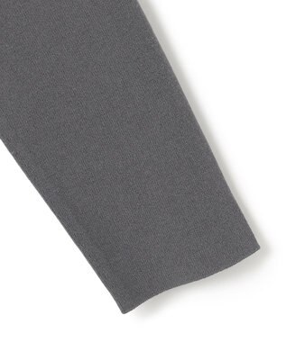 ICB 【洗える】 クロスコンビ ボウタイニット チャコール系