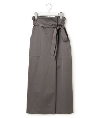  【GOLD LABEL】コンパクトコットン ラップスカート