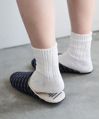 LOOM&SPOOL GeoVisソフトスリッパ ネイビー