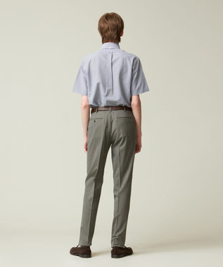 J.PRESS MEN 【新素材 / 高通気性 / 軽量 / イージーケア / 撥水】【BEAT HEAT SYSTEM】半袖シャツ / B.D. ネイビー系3