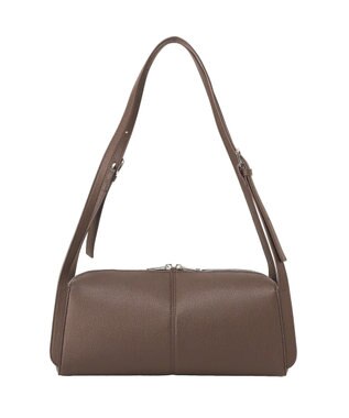 Green Parks ワイドボストンバッグ Brown