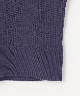 23区 L 【SLOW/一部店舗限定】シアーサマー リブ カーディガン パープル系