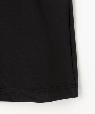 PW CIRCULUS 【吸水速乾 / UV遮蔽率99.9% UVカット / ストレッチ】【WOMEN】アニマルグラフィックロングスリーブモックT ゴルフウェア レディース ブラック系