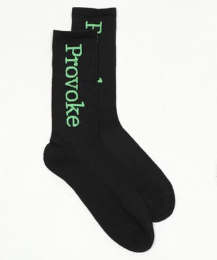 WEGO Provokeロゴソックス（R） ブラック