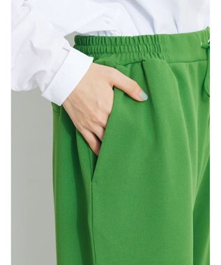 CRAFT STANDARD BOUTIQUE ストレッチカラーイージーパンツ Green