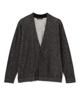 JOSEPH HOMME 【新素材】ドライペーパーブークレー   カーディガン ブラック系