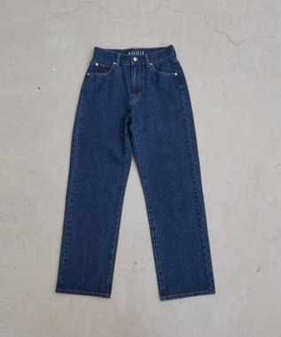 WEGO 【ANGIE VINTAGE/SMLサイズ展開】ストレートデニムパンツ ネイビー
