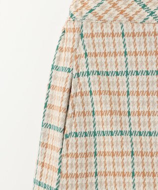 組曲 KIDS 【110-140㎝】チェック キュロット クリーム系