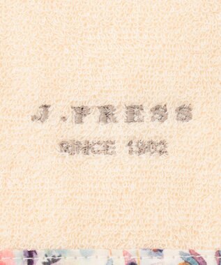 J.PRESS LADIES 【liberty】タオルハンカチ アイボリー系