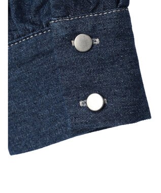 Green Parks ・ＥＬＥＮＣＡＲＥ　ＤＵＥウエストタックデニムワンピース Indigo