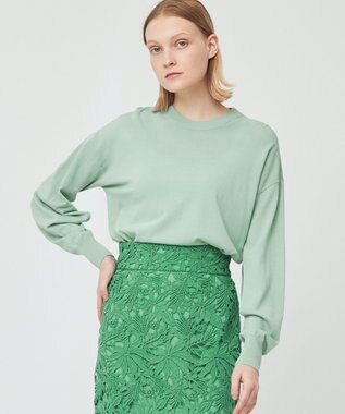 BEIGE， PIERIS / クルーネックニット Sage