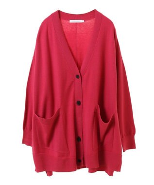 AMERICAN HOLIC バイパチＶネックワイドニットカーディガン Pink