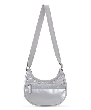 LeSportsac MINI HOBO CROSSBODY/フロストシルバーシャイン フロストシルバーシャイン