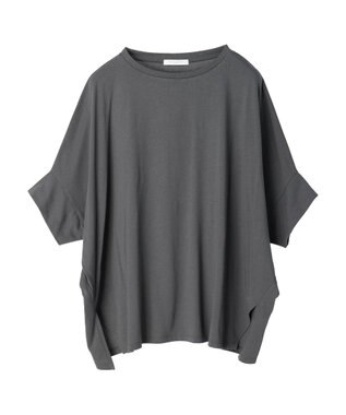 Green Parks ドルマンカット５分袖プルオーバー Gray