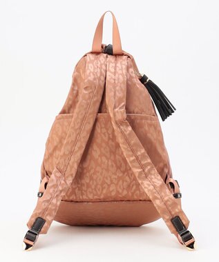 LA BAGAGERIE ジャカードスマートリュックサック レオパード