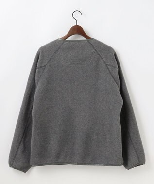 JOSEPH ABBOUD MOUNTAIN 【軽量】ライトフリースカーディガン グレー系