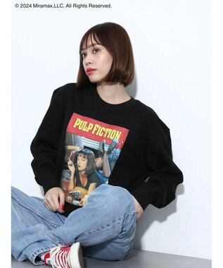 Green Parks ■ＰＵＬＰ　ＦＩＣＴＩＯＮ　ポスターｐｔスウェット Black