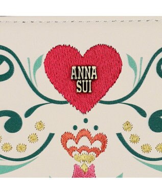 ANNA SUI ブルーム マルチケース アイボリー