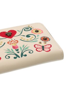 ANNA SUI ブルーム マルチケース アイボリー