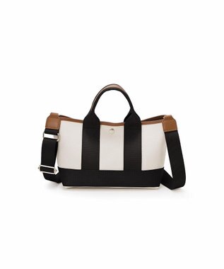 TOPKAPI 【Breath TOPKAPI】SCOTCH GRAIN スコッチグレイン ショルダー付き ミニ トート バッグ クリーム