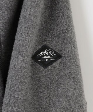 JOSEPH ABBOUD MOUNTAIN 【軽量】ライトフリースカーディガン グレー系