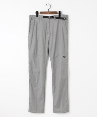 JOSEPH ABBOUD MOUNTAIN 【ストレッチ/撥水/起毛裏地/男女兼用】ウーリーウォームレイヤー クライミング パンツ ライトグレー系