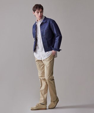 J.PRESS MEN 【KANEMASA JERSEY】ジャージー デニムジャケット ブルー系