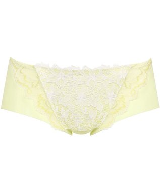 Wing Wing Lesiage　【2800シリーズ】　ショーツ　PB2800・PB2801とペア　はきこみ丈あさめ　ウイング／ワコール　PF2801 イエロー