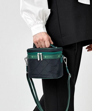 LeSportsac VANITY SHOULDER BAG/ディープネイビーキルト ディープネイビーキルト