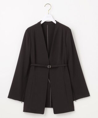 ANY SIS 【洗える】セレモニースリットスリーブ ジャケット ブラック