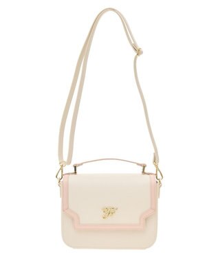 Maison de FLEUR バイカラーバッグ・ウォレットセット Pink