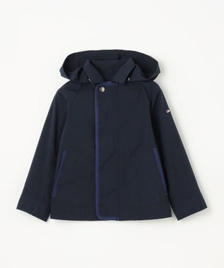 J.PRESS KIDS 【110-130cm】フード付きステンカラー ブルゾン ネイビー系