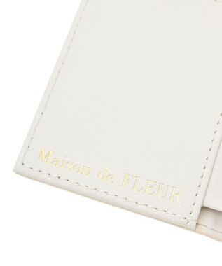 Maison de FLEUR バイカラーバッグ・ウォレットセット Pink