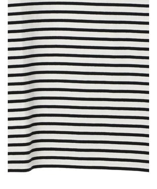 Green Parks タートルボーダーカットプルオーバー Off White