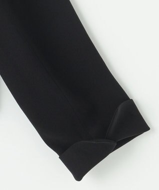 23区 【APPLAUDIR】クリアジョーゼット 3WAYコンパクトジャケット ブラック系