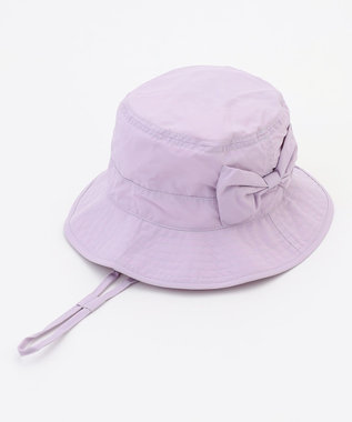 ANY KIDS 【UVカット/撥水/日よけ付き】バケットハット ラベンダー