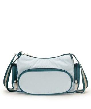 LeSportsac 3 POCKET SHOULDER/スペクテイタークリアスカイ/ティール スペクテイタークリアスカイ/ティール