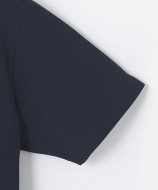 23区GOLF 【MEN】【吸水速乾・UVケア】ライトダンボール半袖シャツ 伸縮性に優れた高機能シャツ ネイビー系