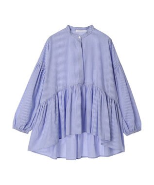 AMERICAN HOLIC サラックール／ＵＶカットティアードブラウス Off White