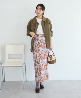 CRAFT STANDARD BOUTIQUE ワークシャツブルゾン Khaki