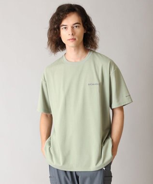 Columbia Columbia/ サンライズストレイトオムニフリーズゼログラフィックショートスリーブTシャツ /コロンビア Safari