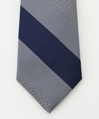 J.PRESS MEN 【STRUCTURE MIX COLLECTION】レジメンタル  ネクタイ ブラック系2