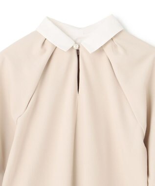 UNFILO BEAUTY MOVE 2WAYブラウス アイボリー