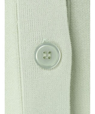 earth music&ecology バイカラースポンディッシュカーディガン Mint