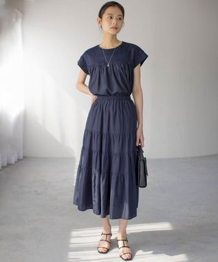 組曲 S 【WEB限定】カッセンセット ワンピース ネイビー系