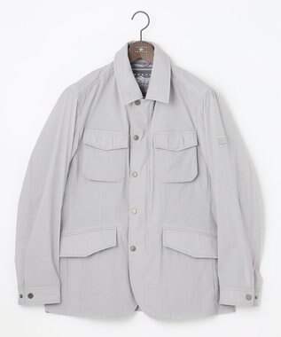 JOSEPH ABBOUD 【ストレッチ/ECO撥水】アクティブレジャーブルゾン ライトグレー系