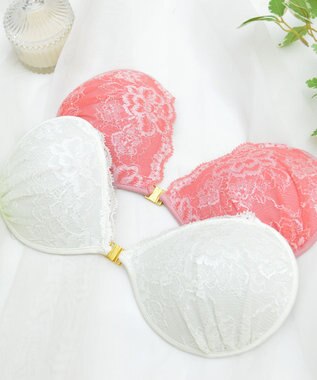 BRADELIS New York 【NuBra / ボリュームアップ】パテッドヌーブラ シーナ ホワイト