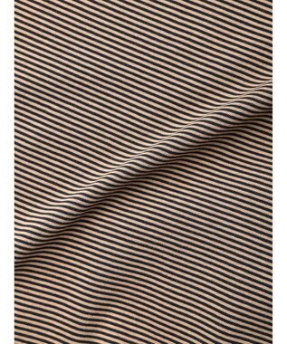 AMERICAN HOLIC 刺繍ロゴボーダープルオーバー Mocha