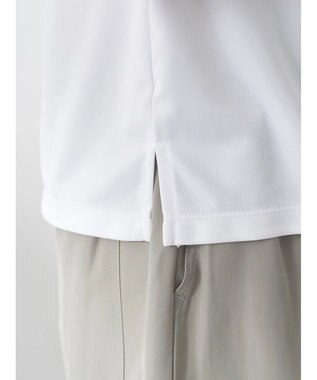 earth music&ecology スポーティー刺繍ロゴＴ Off White